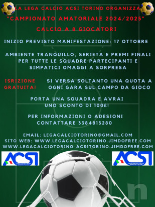 Squadre serie per Campionato amatoriale di calcio a 7 da Ottobre 2024 in Torino con iscrizione gratuita. foto-52465